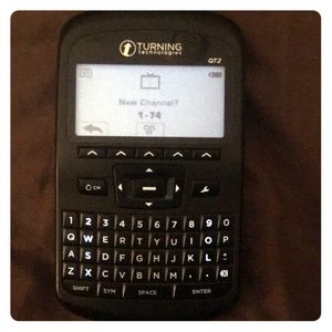 Turning point remote for interactive classes